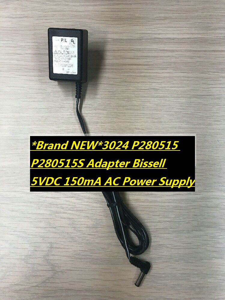 *Brand NEW*3024 P280515 P280515S Adapter Bissell 5VDC 150mA AC Power Supply